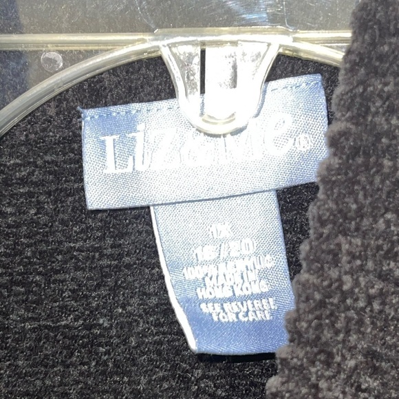 Liz & Me color block full zip, velour jacket/top. Size 18/20 GUC - Picture 4 of 4